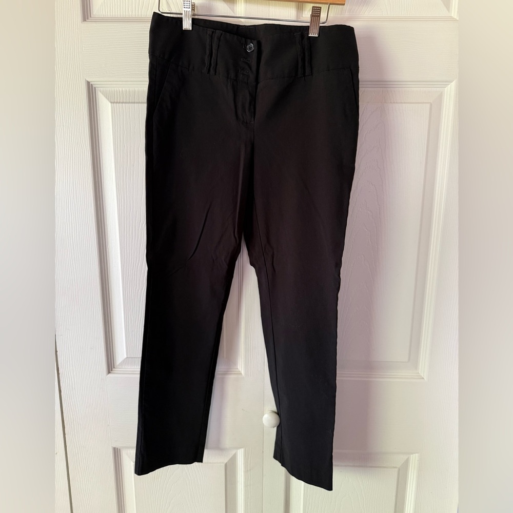 Candie's Black Pants with Pink Logo Tag